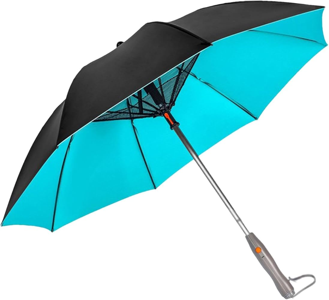 Amazon | 日傘 扇風機付き日傘 折りたたみ傘 ファン付き 晴雨兼用傘